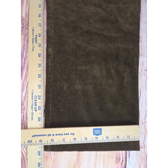 Polo Ralph Lauren Classic Fit Mens Corduroy Pants 42x30 Brown Cotton Durable - Picture 9 of 9